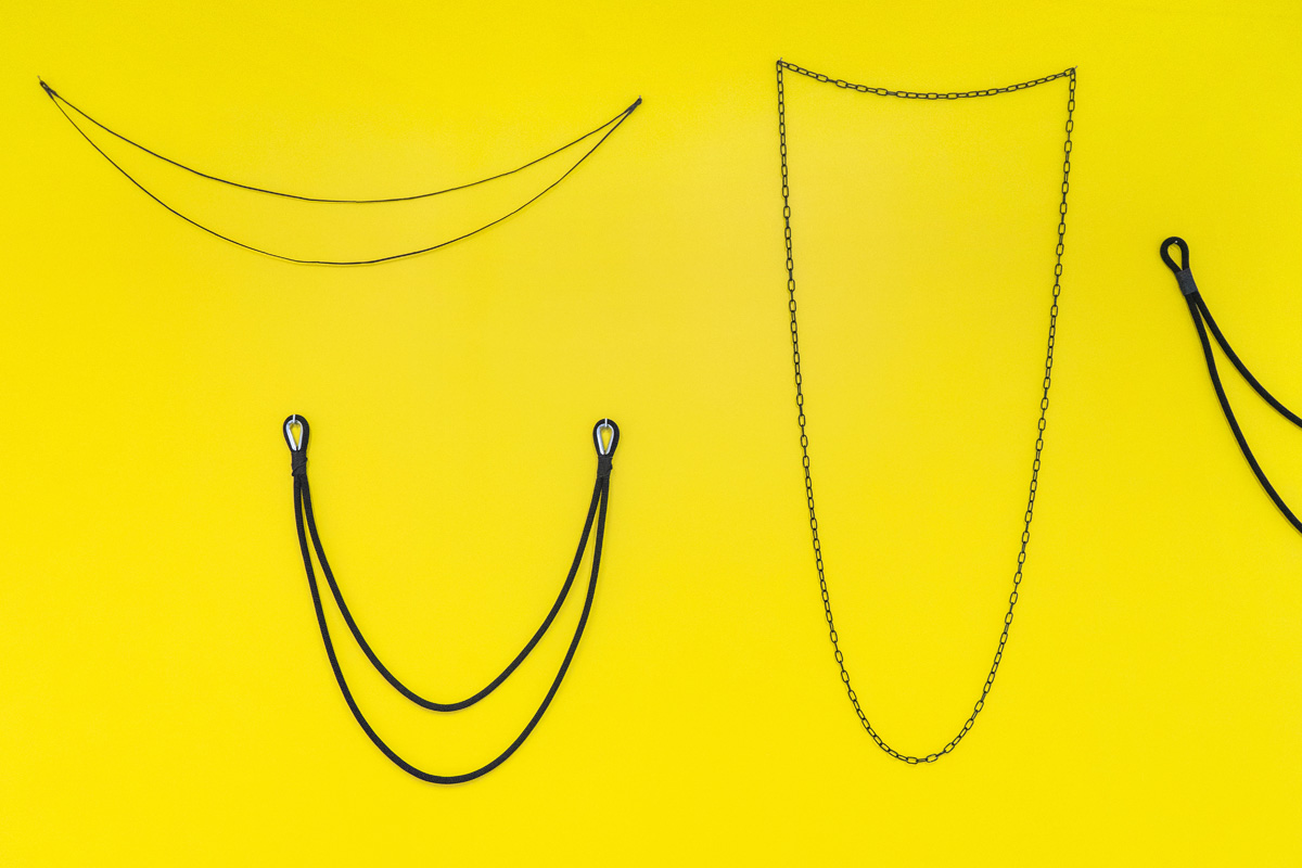Elsa Werth, Blind Smile, 2021, installation view_2